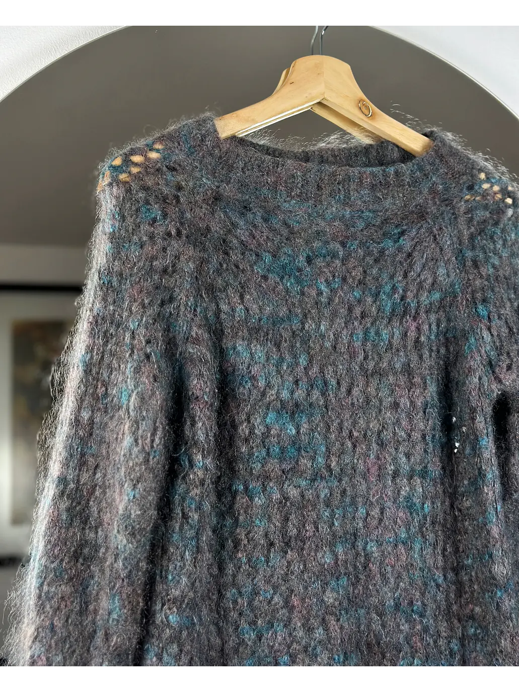 Chaleco jaspeado mohair 2