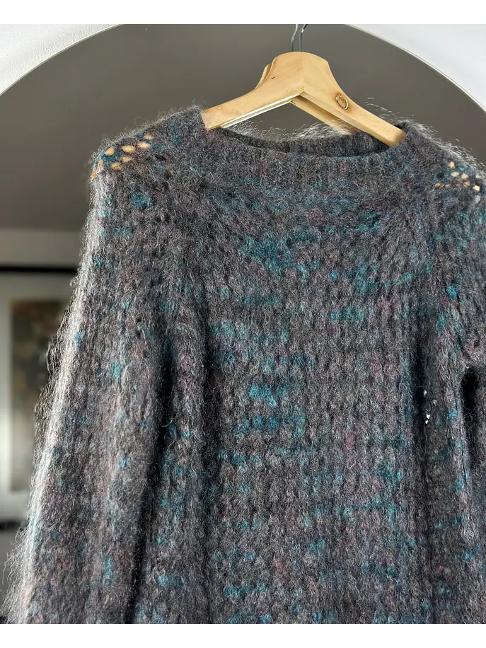 Chaleco jaspeado mohair 2