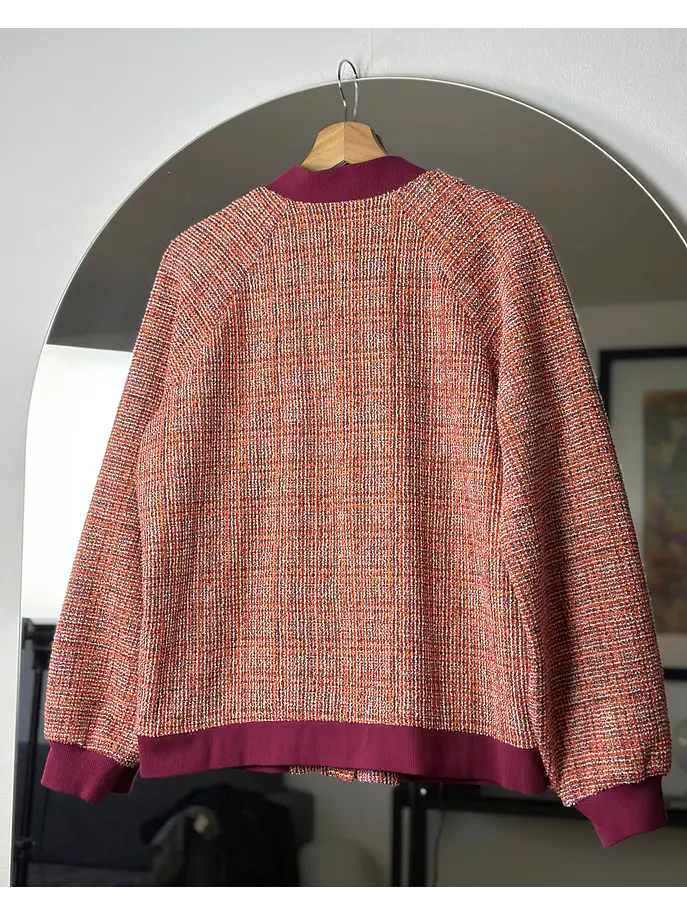 Chaqueta bomber de paño 3