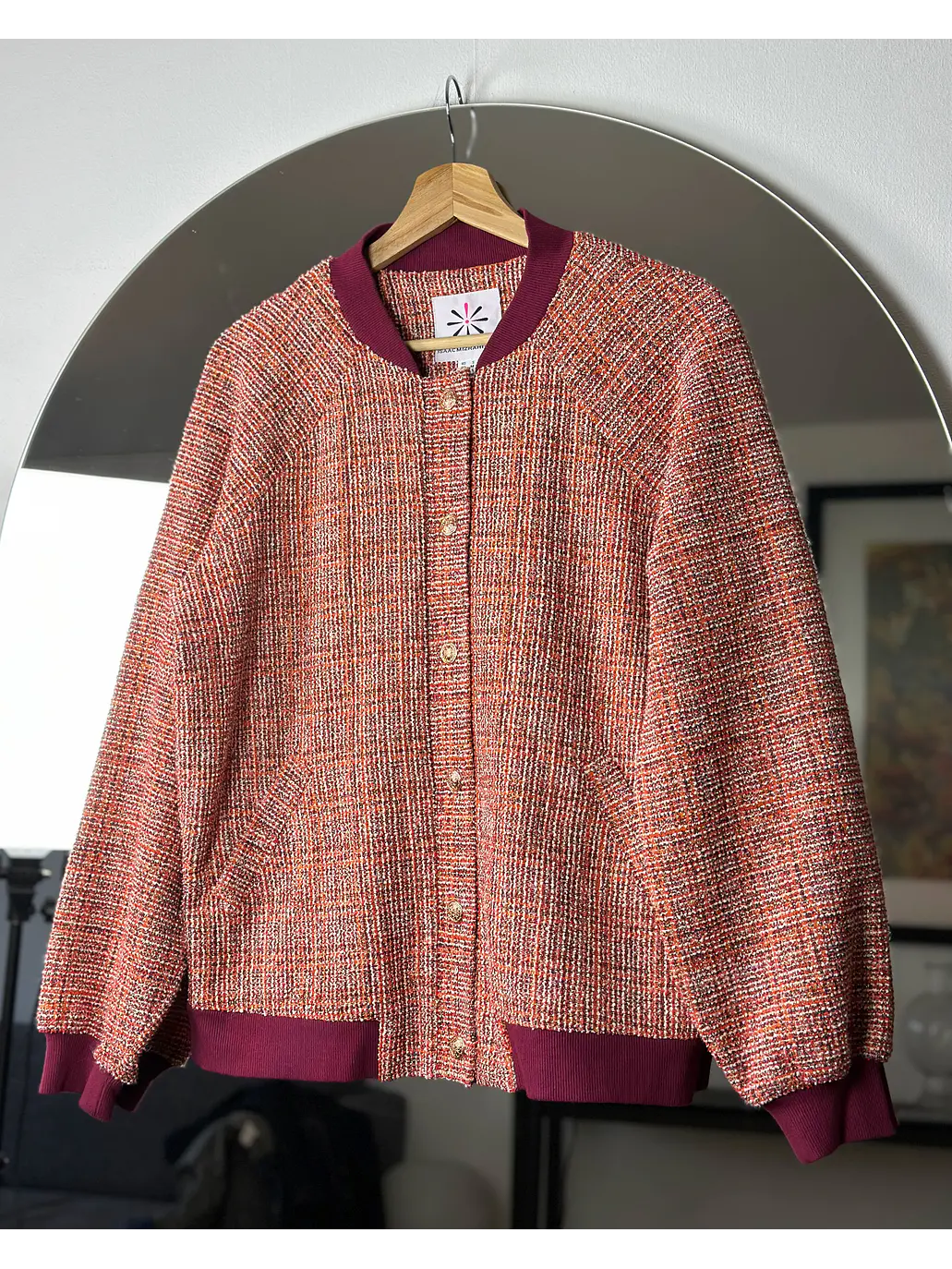 Chaqueta bomber de paño 1