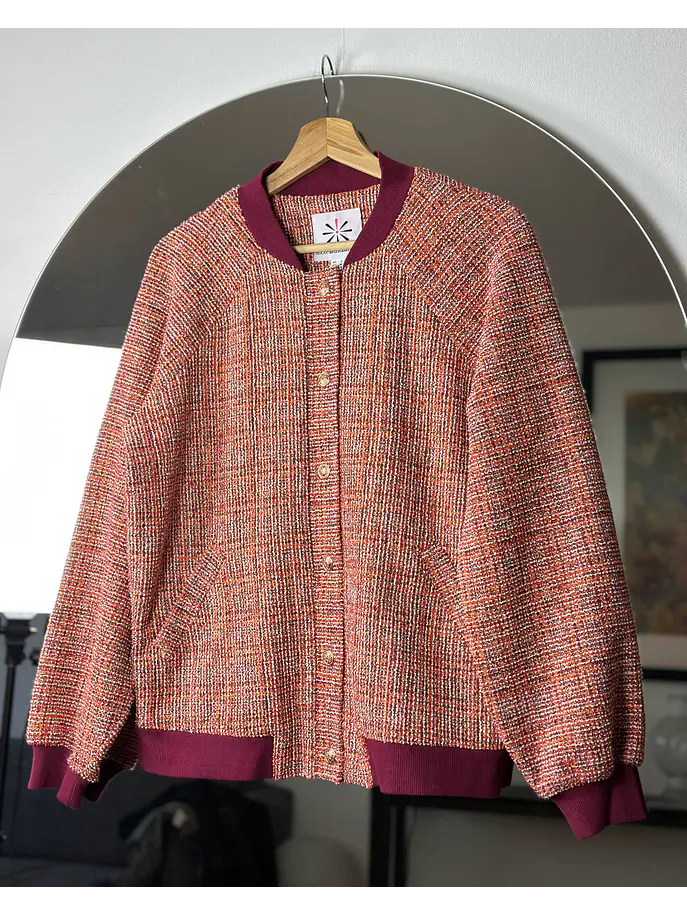 Chaqueta bomber de paño 1