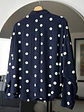 Camisa polka dots azul - Miniatura 3