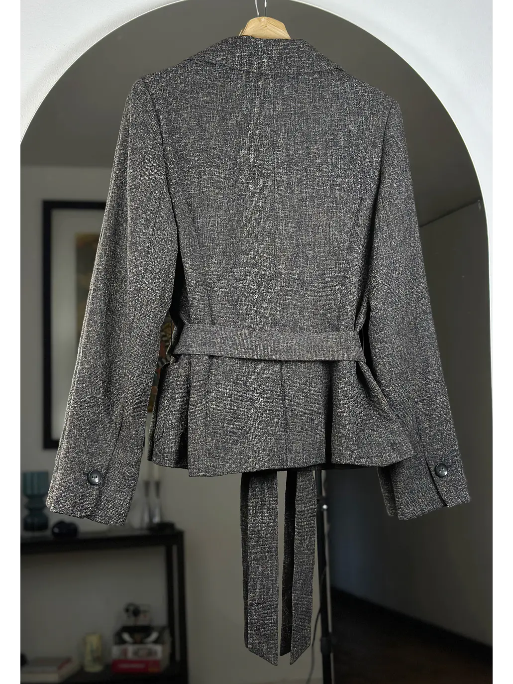 Blazer plomo jaspeado 4