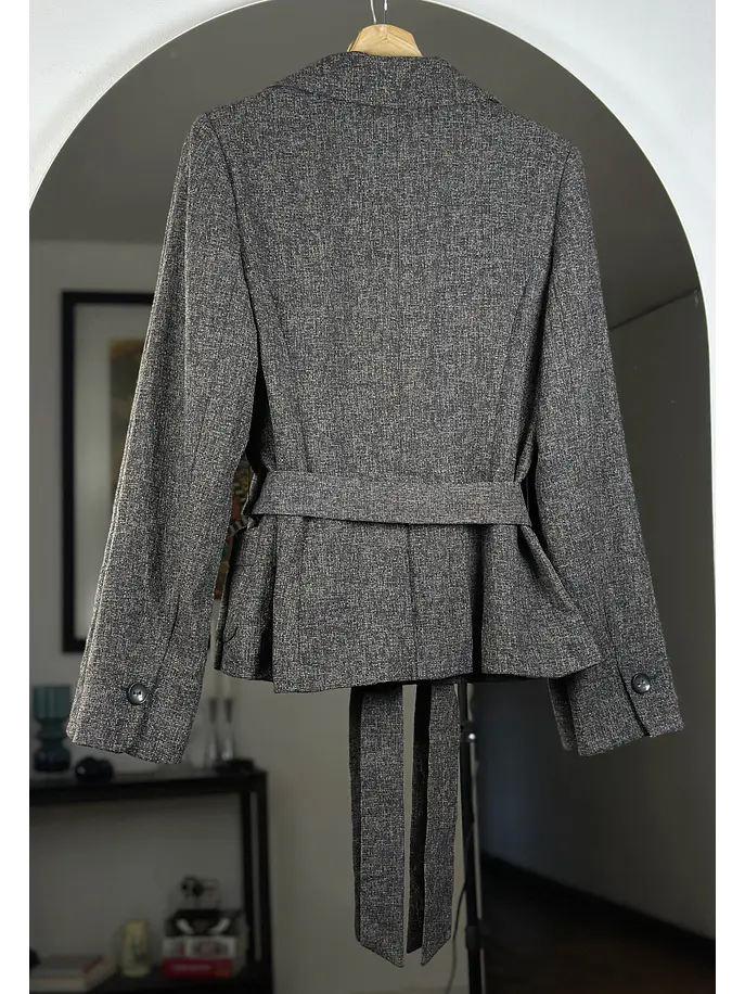 Blazer plomo jaspeado 4