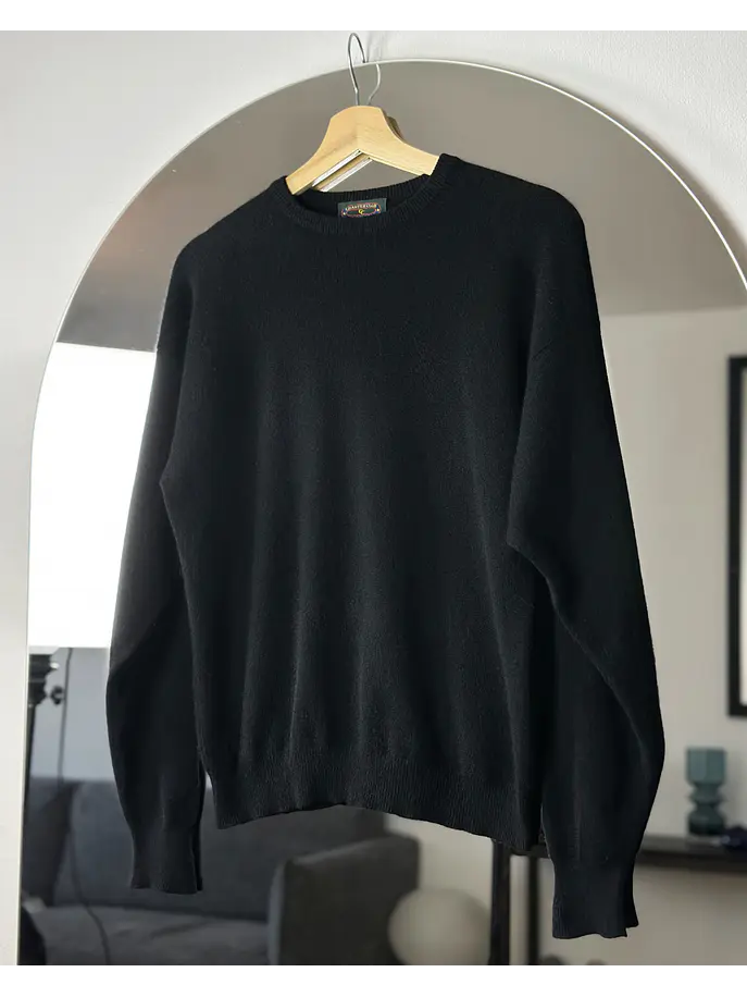 Chaleco negro cachemira  1