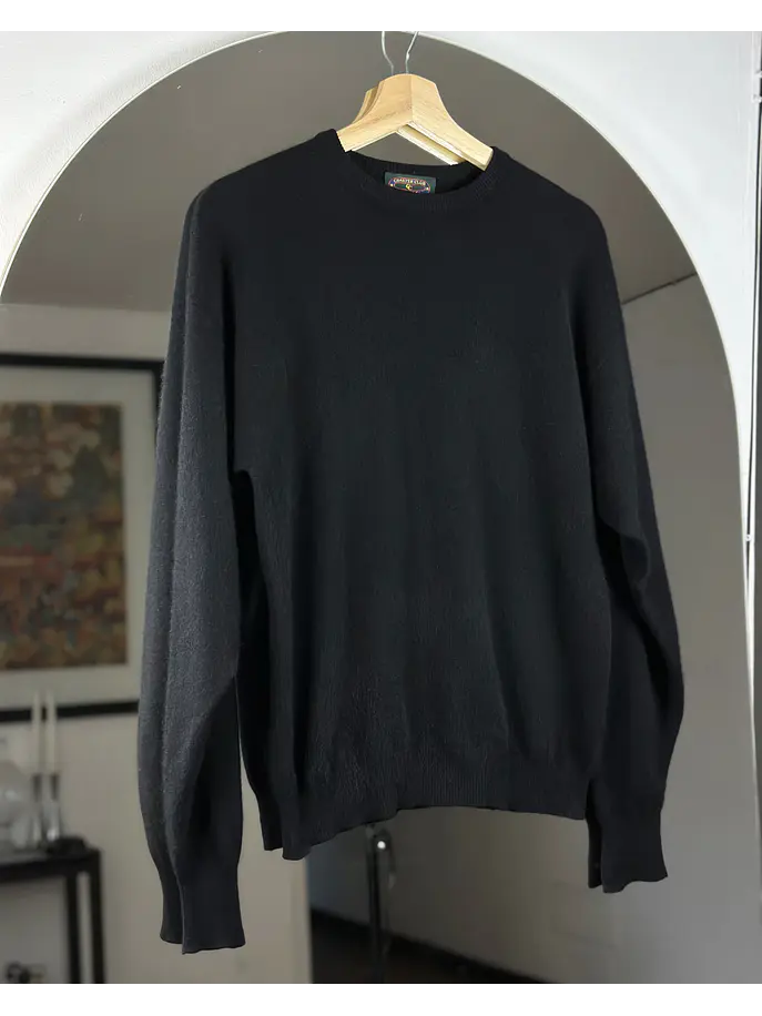 Chaleco negro cachemira  3