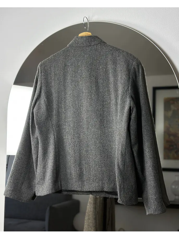 Chaqueta gris melange 4