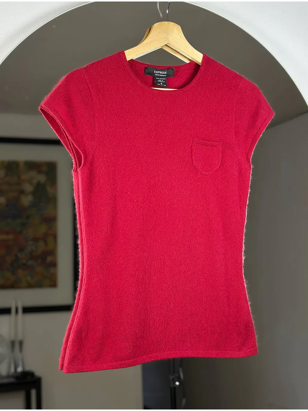 Polera roja cachemira 4