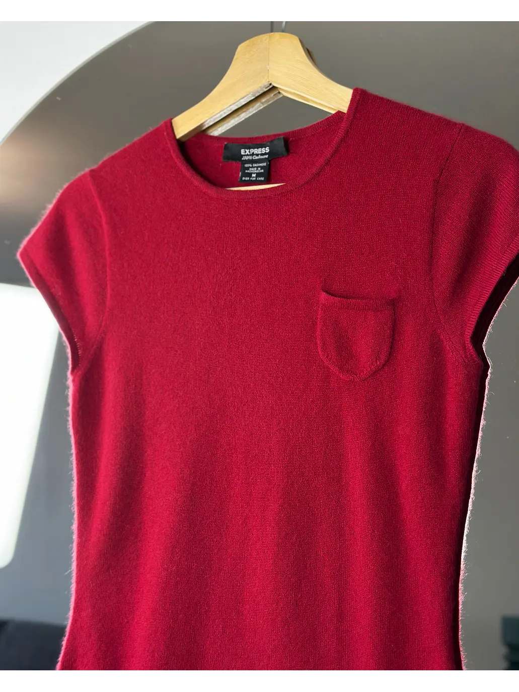 Polera roja cachemira 2