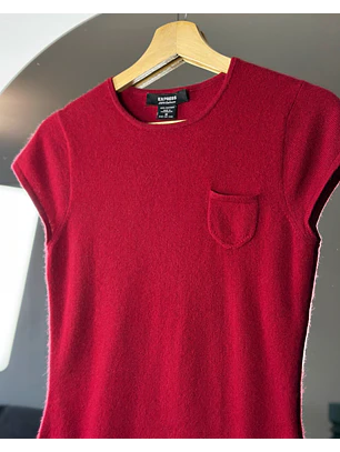 Polera roja cachemira