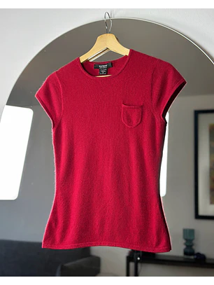 Polera roja cachemira
