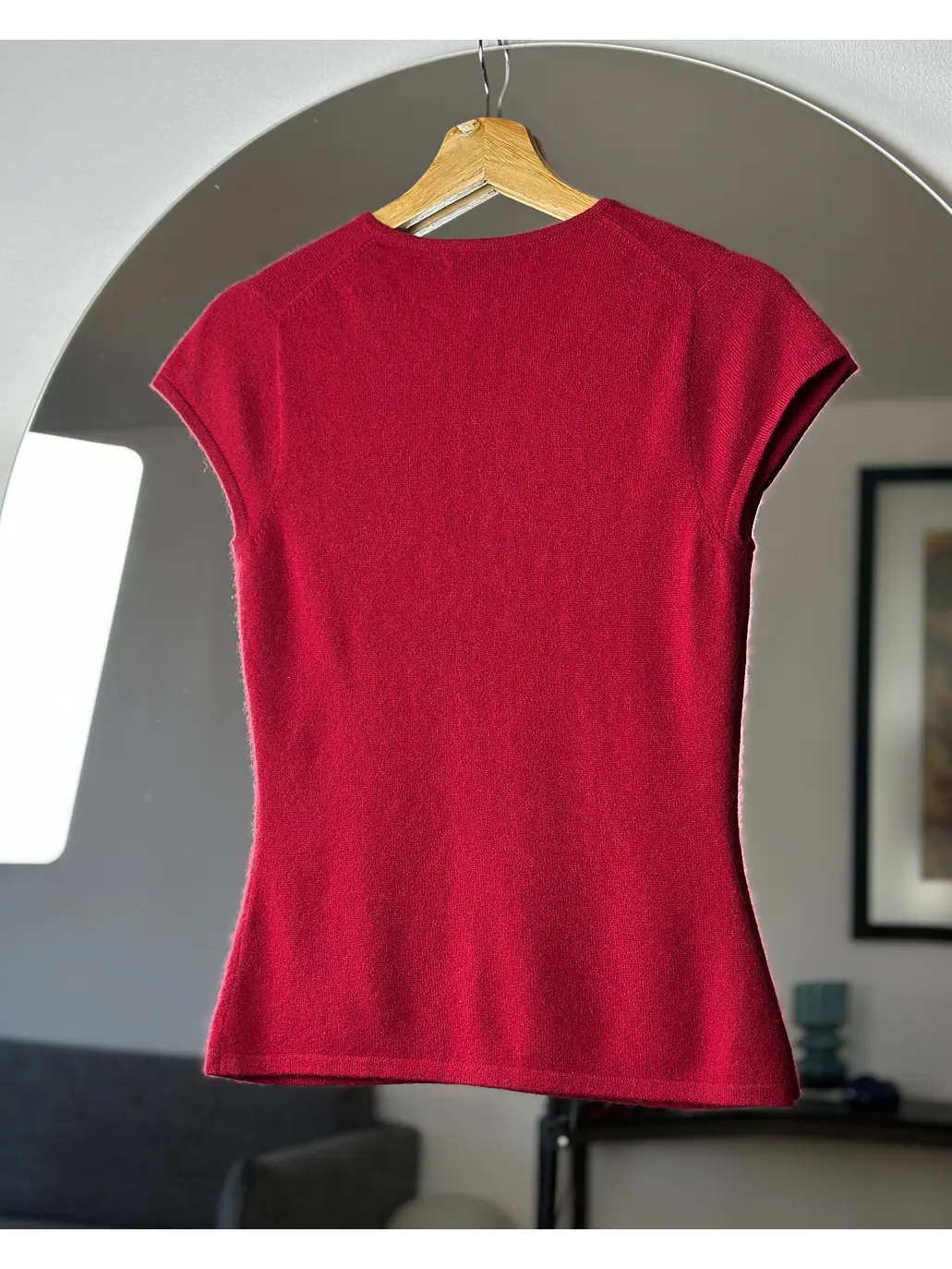 Polera roja cachemira 3