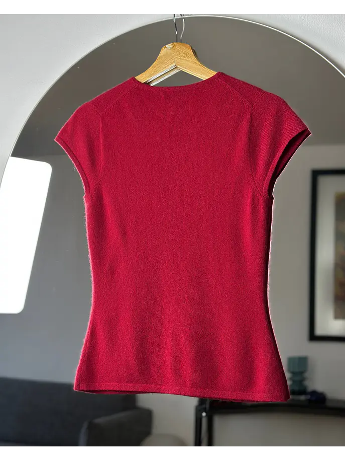 Polera roja cachemira 3