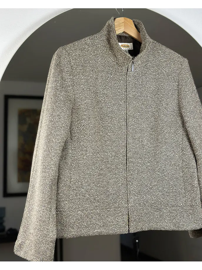 Chaqueta de paño beige 2