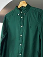 Camisa verde algodón  - Miniatura 2