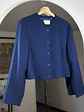 Chaqueta de lana azul - Miniatura 1