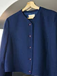 Chaqueta de lana azul - Miniatura 5