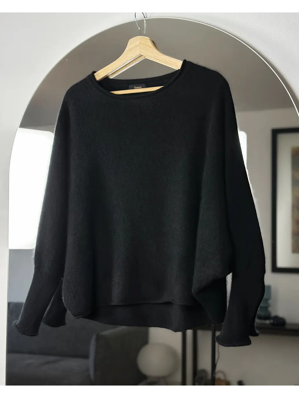 Chaleco negro cachemira 1