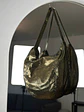 Bolso metalizado de cuero - Miniatura 1