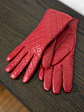 Guantes de cuero rojo - Miniatura 2