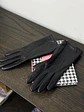 Guantes de cuero negro - Miniatura 2
