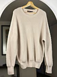 Chaleco lana beige - Miniatura 1