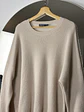 Chaleco lana beige - Miniatura 3