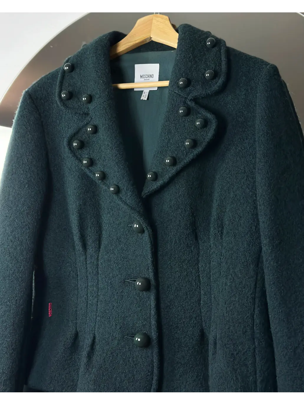 Blazer de lana verde 3