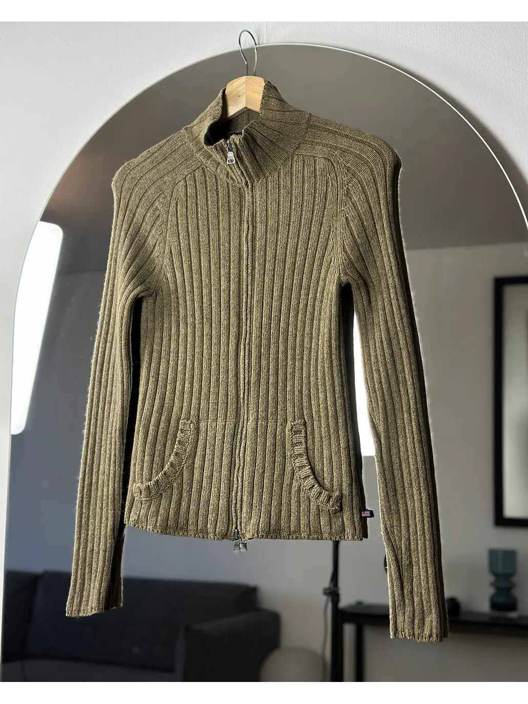Chaleco verde oliva 3