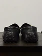 Mocasín negro de cuero  - Miniatura 5