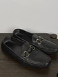 Mocasín negro de cuero  - Miniatura 2