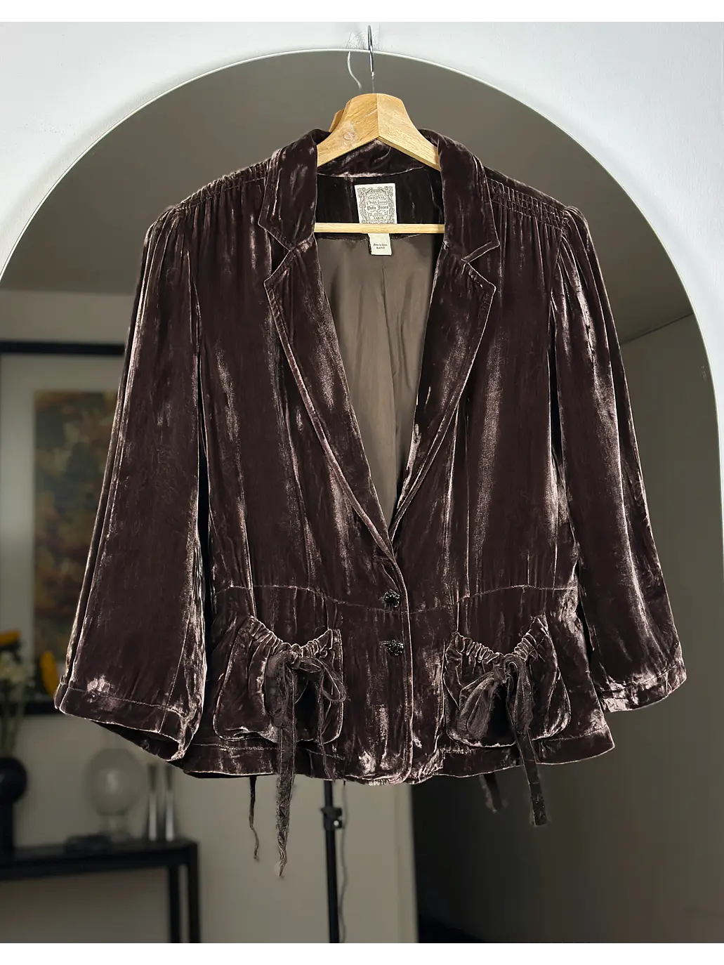 Blazer velvet 1