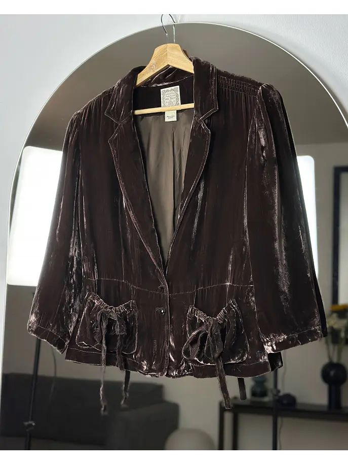 Blazer velvet 4