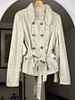 Trench corto beige  - Miniatura 1