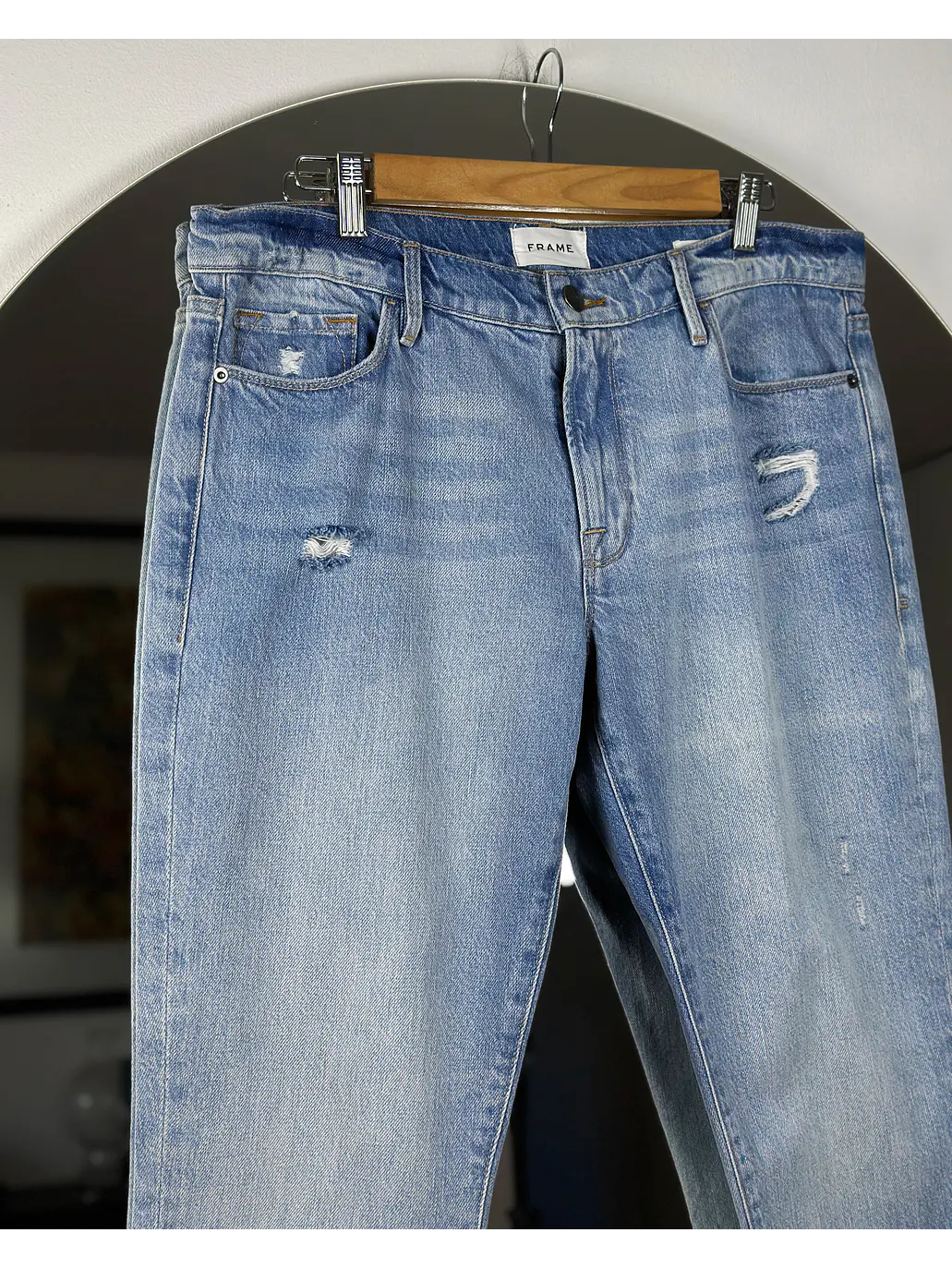 Jeans celeste lavado 2