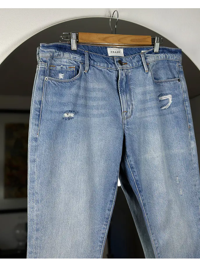 Jeans celeste lavado 2