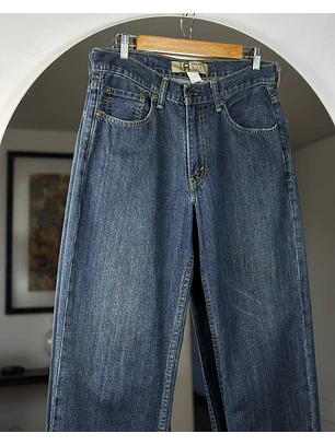 Jeans azul tiro alto