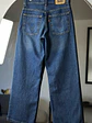 Jeans azul lavado recto - Miniatura 4