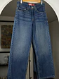 Jeans azul lavado recto - Miniatura 1