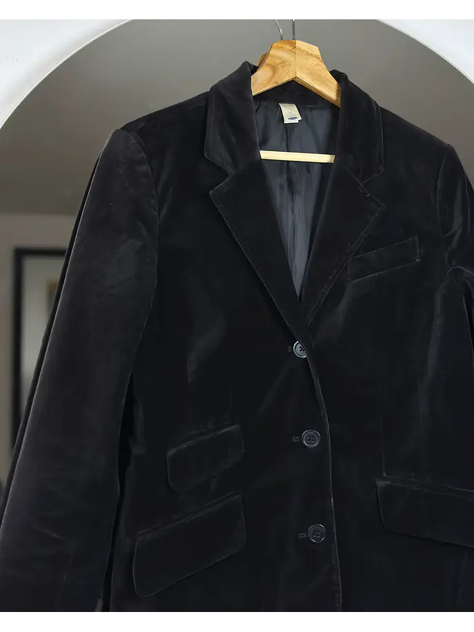 Blazer terciopelo 2