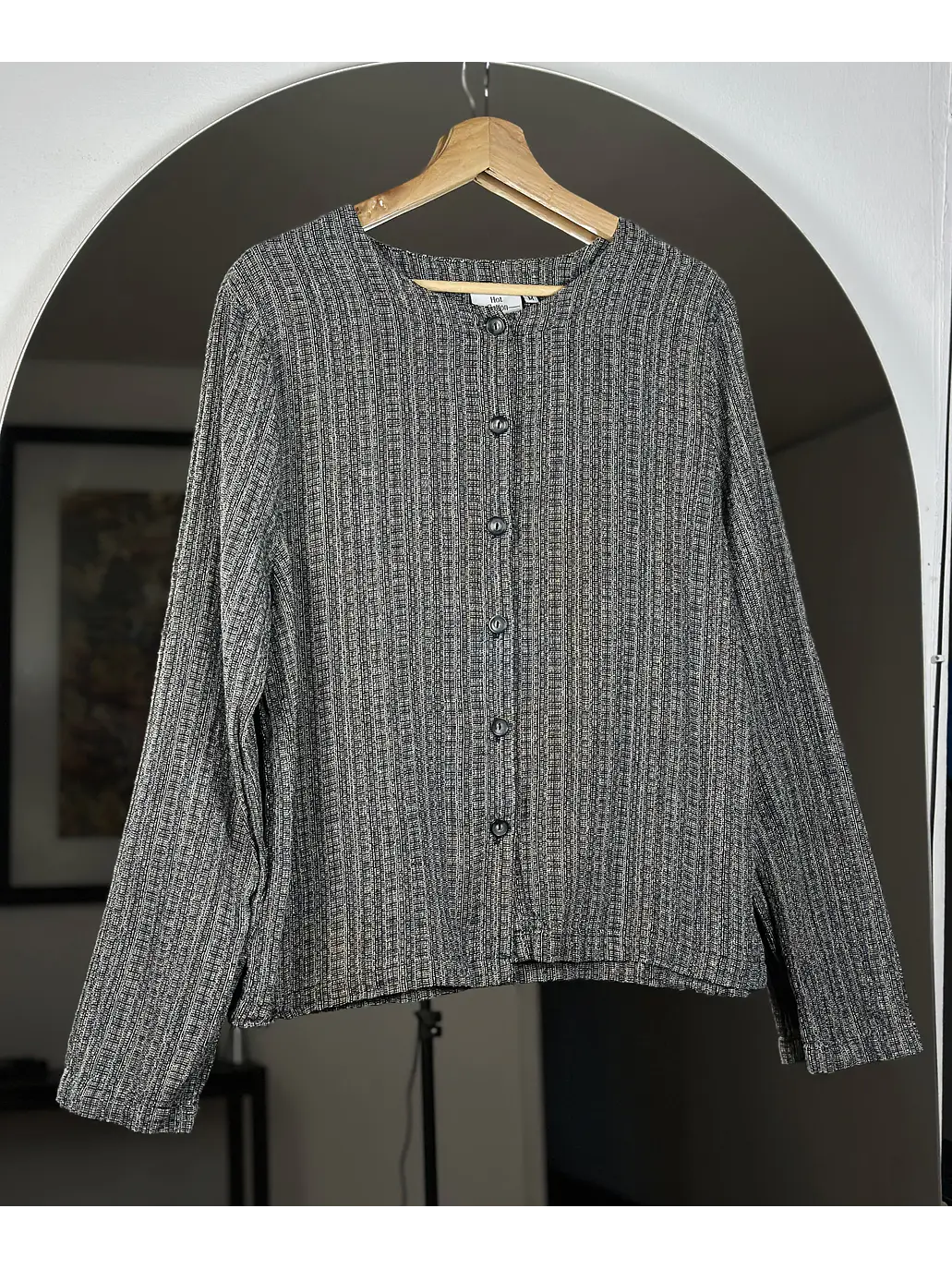 Camisa gris jaspeada 5
