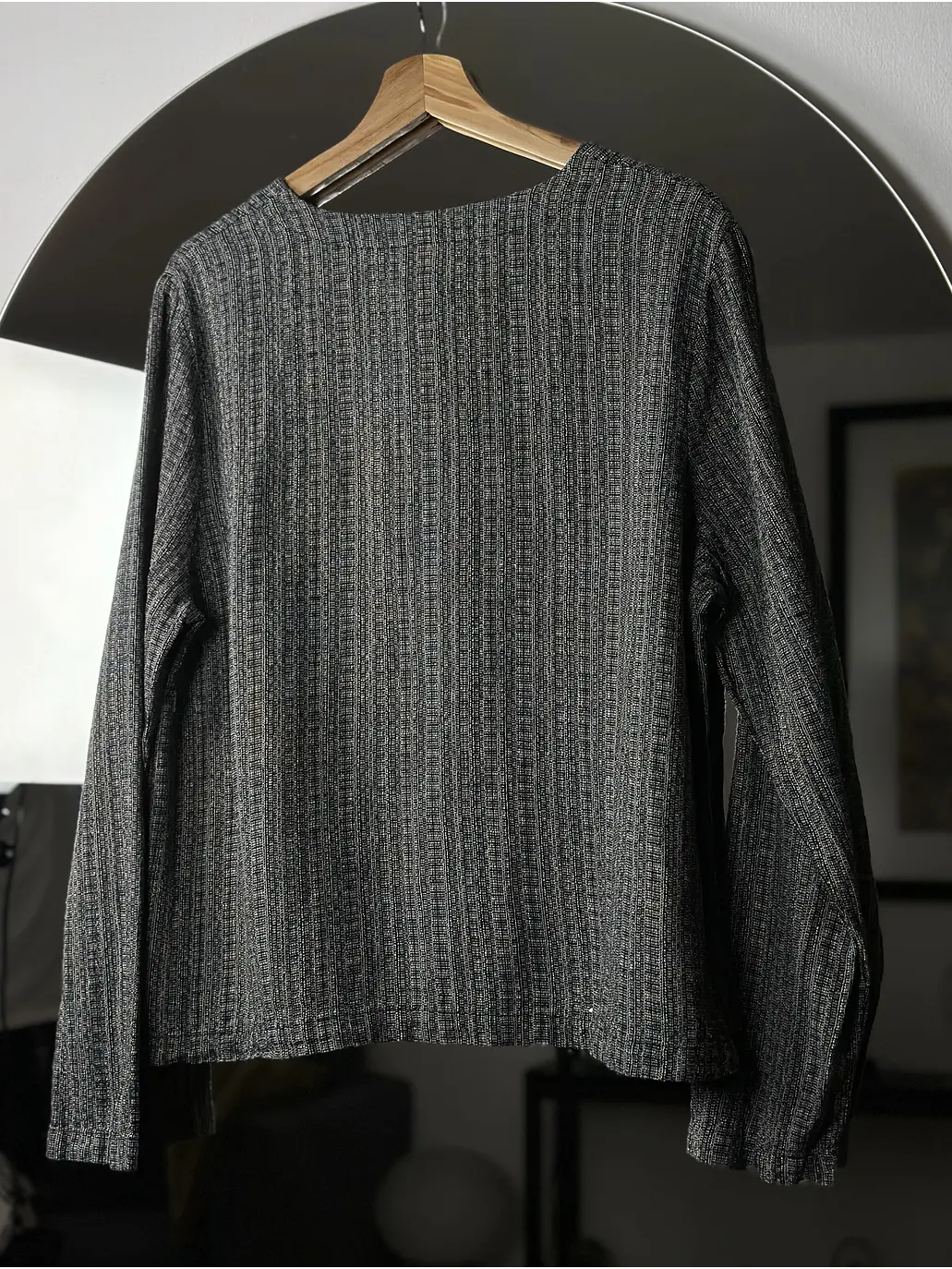 Camisa gris jaspeada 4