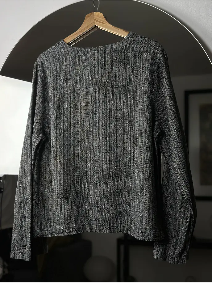 Camisa gris jaspeada 4