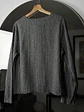 Camisa gris jaspeada - Miniatura 4