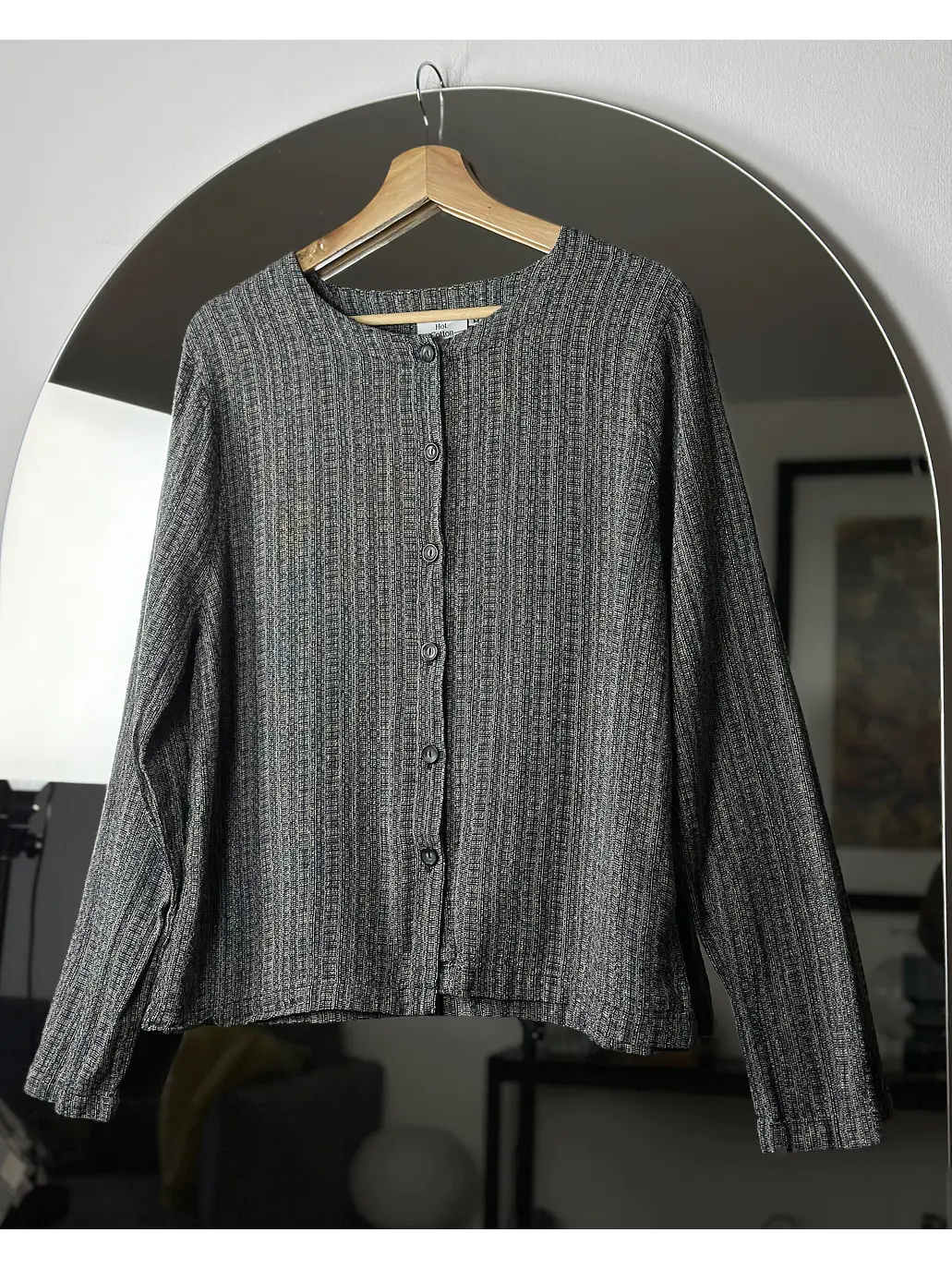 Camisa gris jaspeada 1