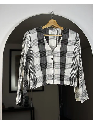 Camisa cuadrillé vintage