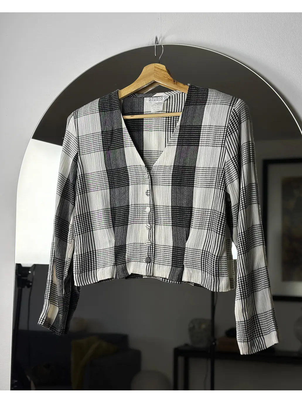 Camisa cuadrillé vintage 3