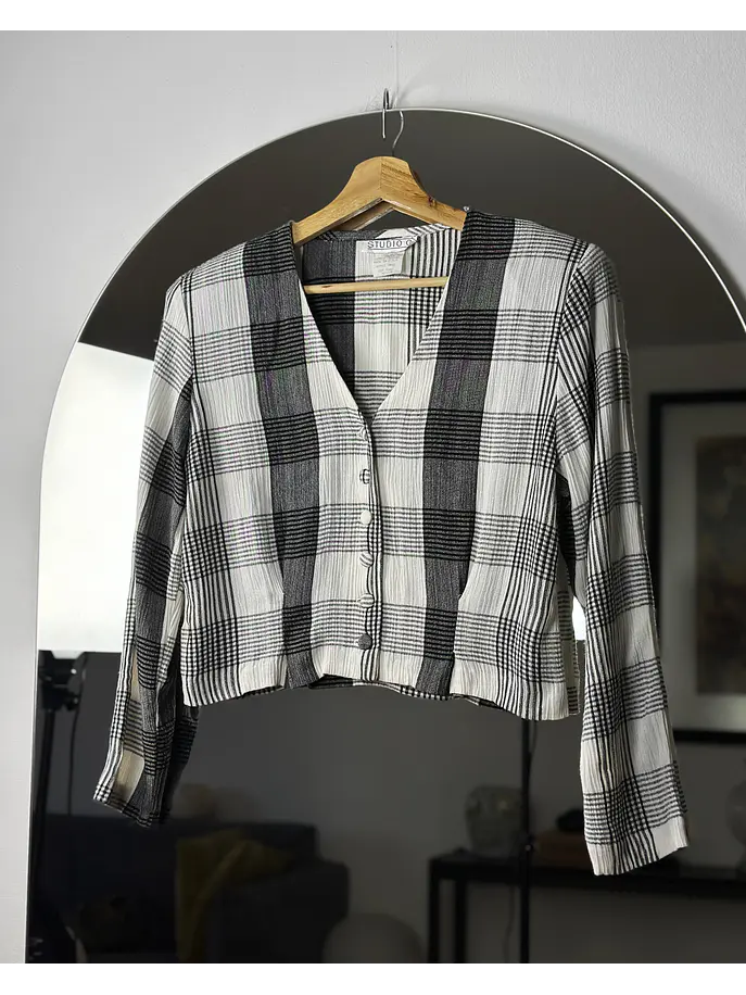 Camisa cuadrillé vintage 3