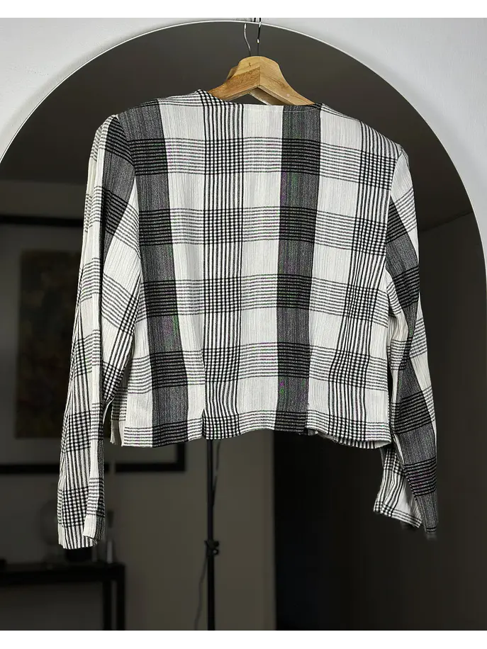 Camisa cuadrillé vintage 4