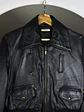Chaqueta negra de cuero - Miniatura 4
